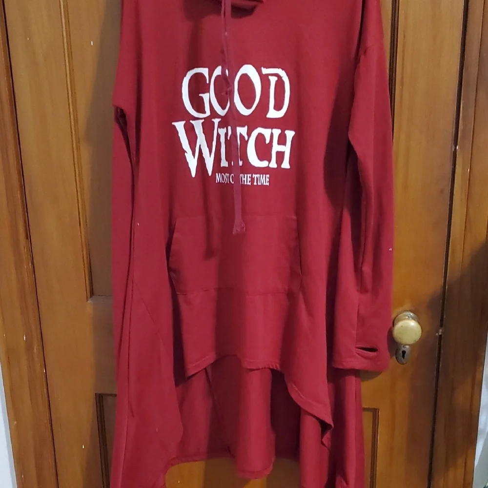 Good Witch Red Hoodie - Picture 3 of 7